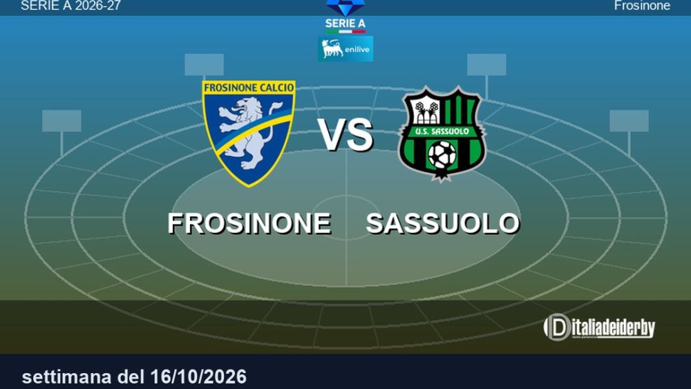 images/campionato_a_26_27/Giornata 07/2026_10_16 Frosinone_Sassuolo.jpg#joomlaImage://local-images/campionato_a_26_27/Giornata 07/2026_10_16 Frosinone_Sassuolo.jpg?width=1080&height=720